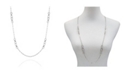 T Tahari Women's Link and Crystal Necklace